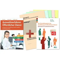 Auswahlverfahren und Einstellungstest Öffentlicher Dienst – alles in einem Paket, Ratgeber von Kurt Guth, Marcus Mery, Andreas Mohr