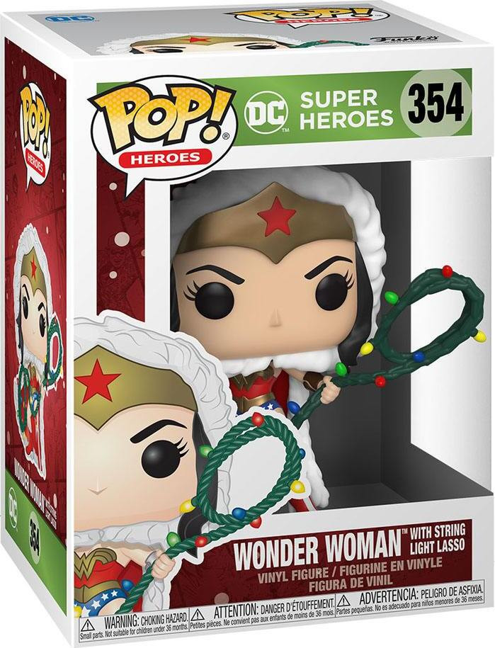 Funko Pop! DC Super Helden Wonder Woman met lichtslingerketting 354 Vinyl figuur