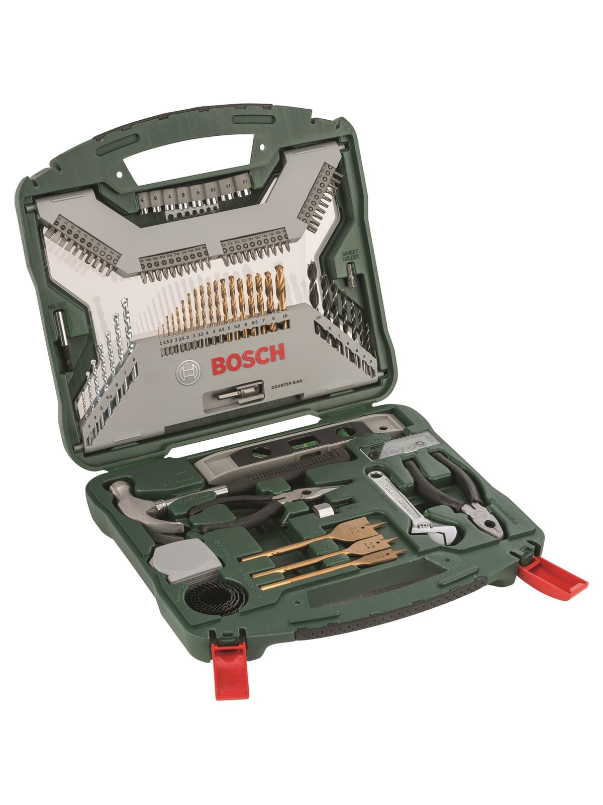 Bosch 103-piece X-Line Titanium set