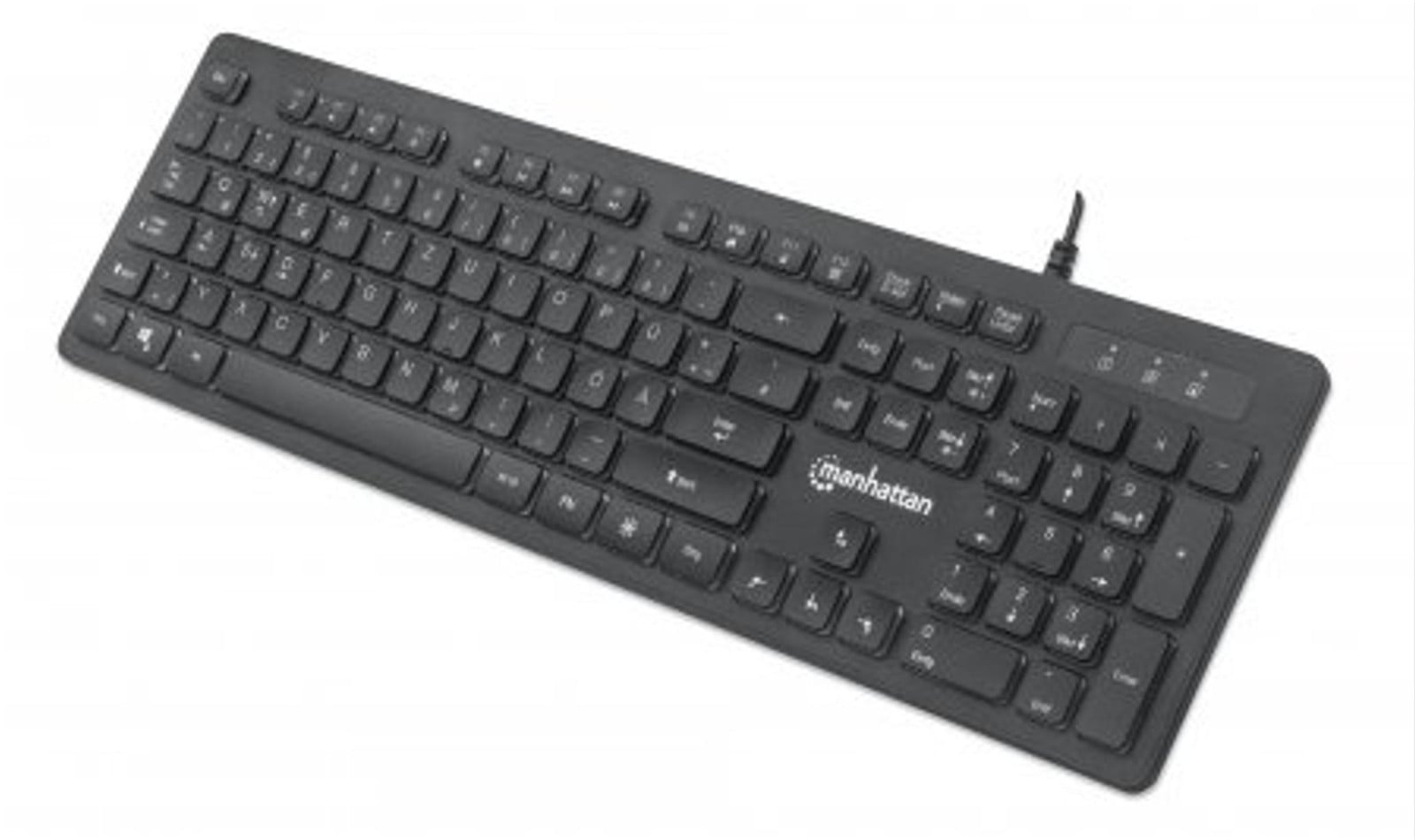 Manhattan 179485 Ultraplatte USB-Gamingtoetsenbord met LED-verlichting