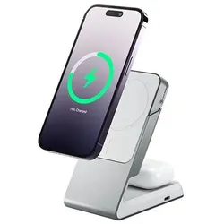 ALOGIC MSCDDWH Ladegerät für Mobilgeräte Kopfhörer, Smartphone Weiß USB Kabelloses Aufladen Schnellladung Drinnen