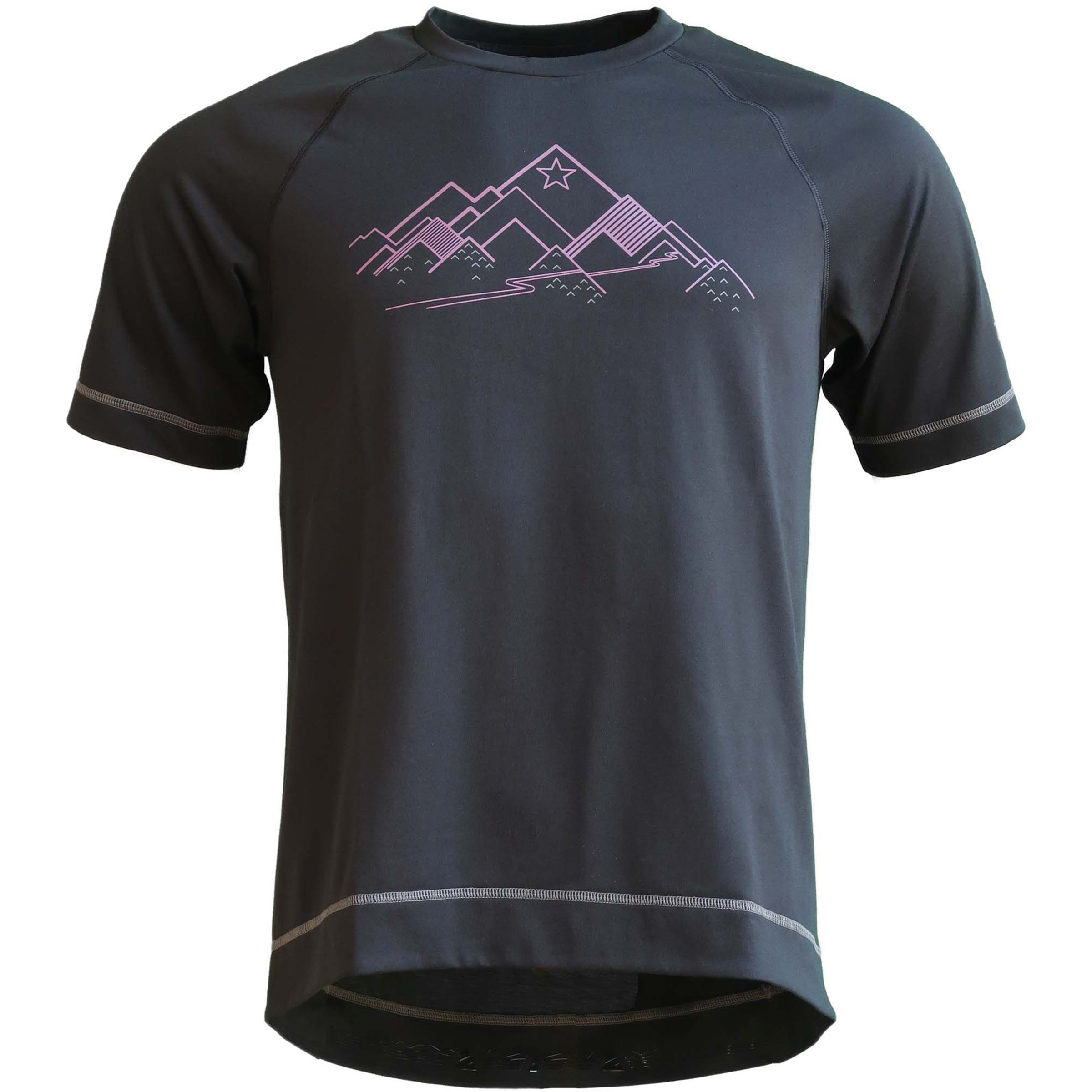 Zimtstern PureFlowz Trikot Herren Radtrikots schwarz Größe L Mountainbike Wasserabweisend