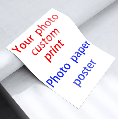 Inspire Picks Custom Photo Poster Print Personalized RC Satin Photo Paper Wall Art 40x60cm
