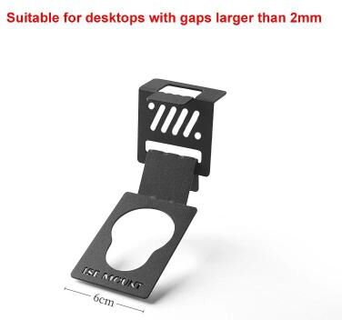 Uplift Essentials Stainless Steel Camping Gas Canister Hook Stove Tank Hanger Organizer For Outdoor Tables style E