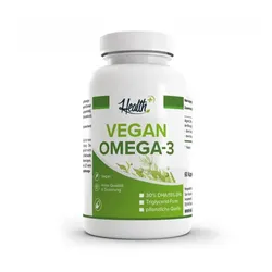 Health+ - Vegan Omega-3 - 60 Kapseln
