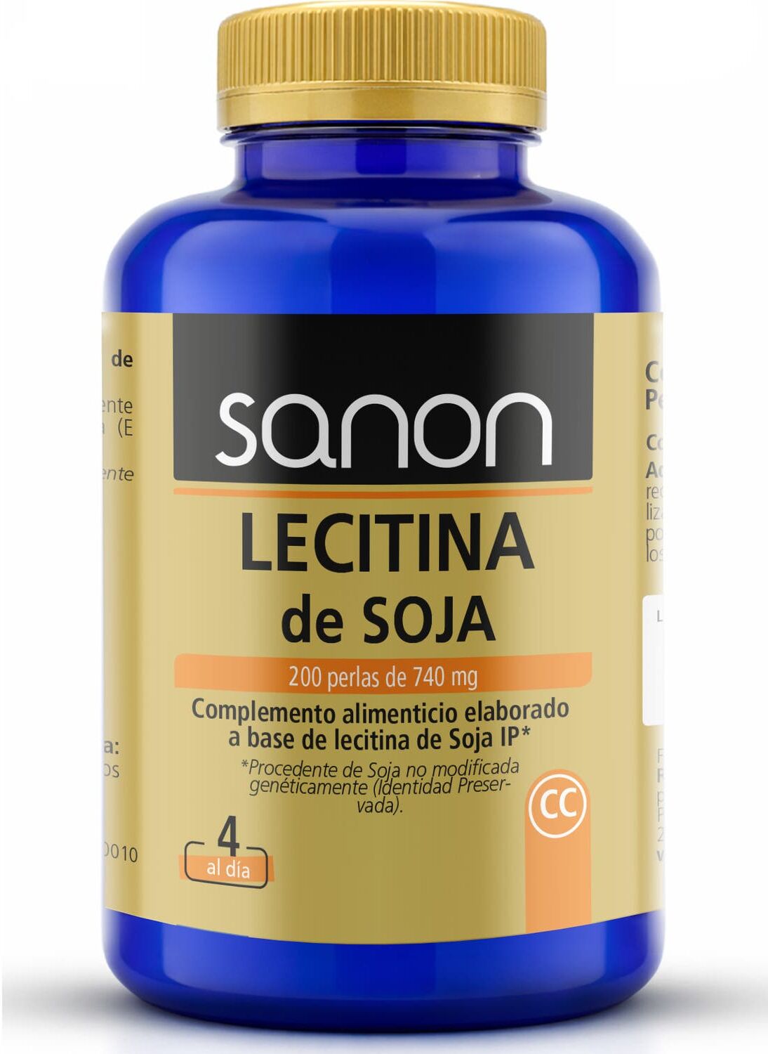 Sanon Lecitina de Soja 200 perlas