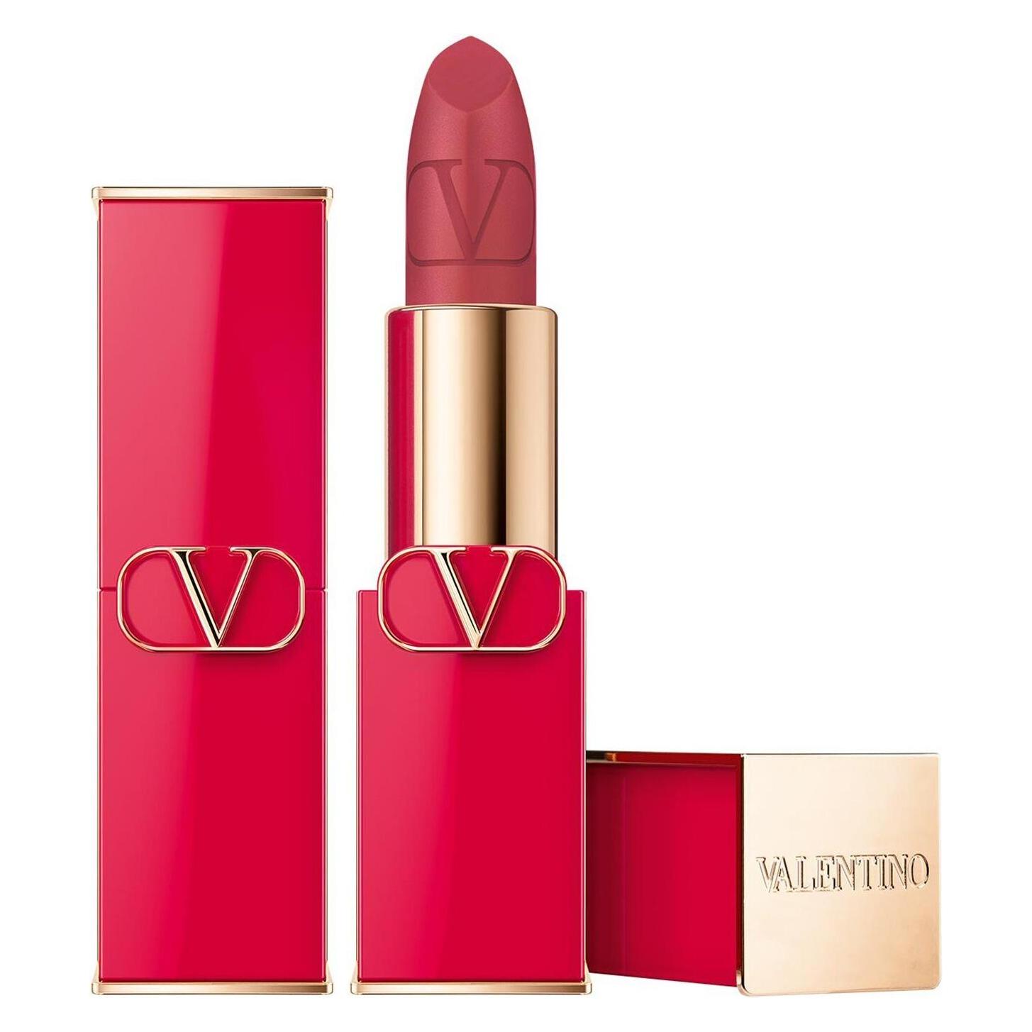 Valentino Rosso Matte Cream Lipstick 110r Nachfüllbar - 35 Gramm (110r) (LC233)