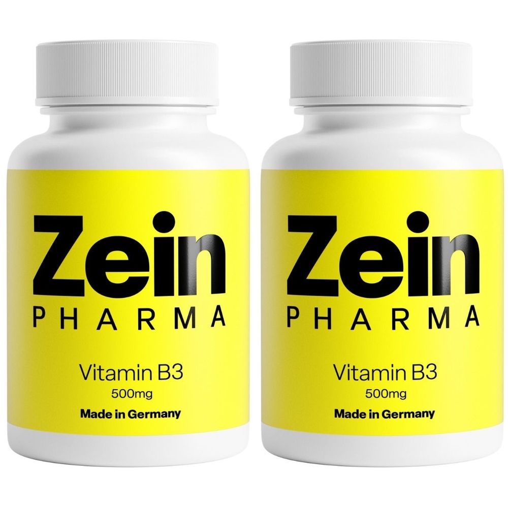 Vitamin B3 Forte Niacin 500 mg Kapseln 2x 2x90 St