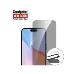 4smarts Second Glass Privacy mit Montagerahmen für Apple iPhone 16