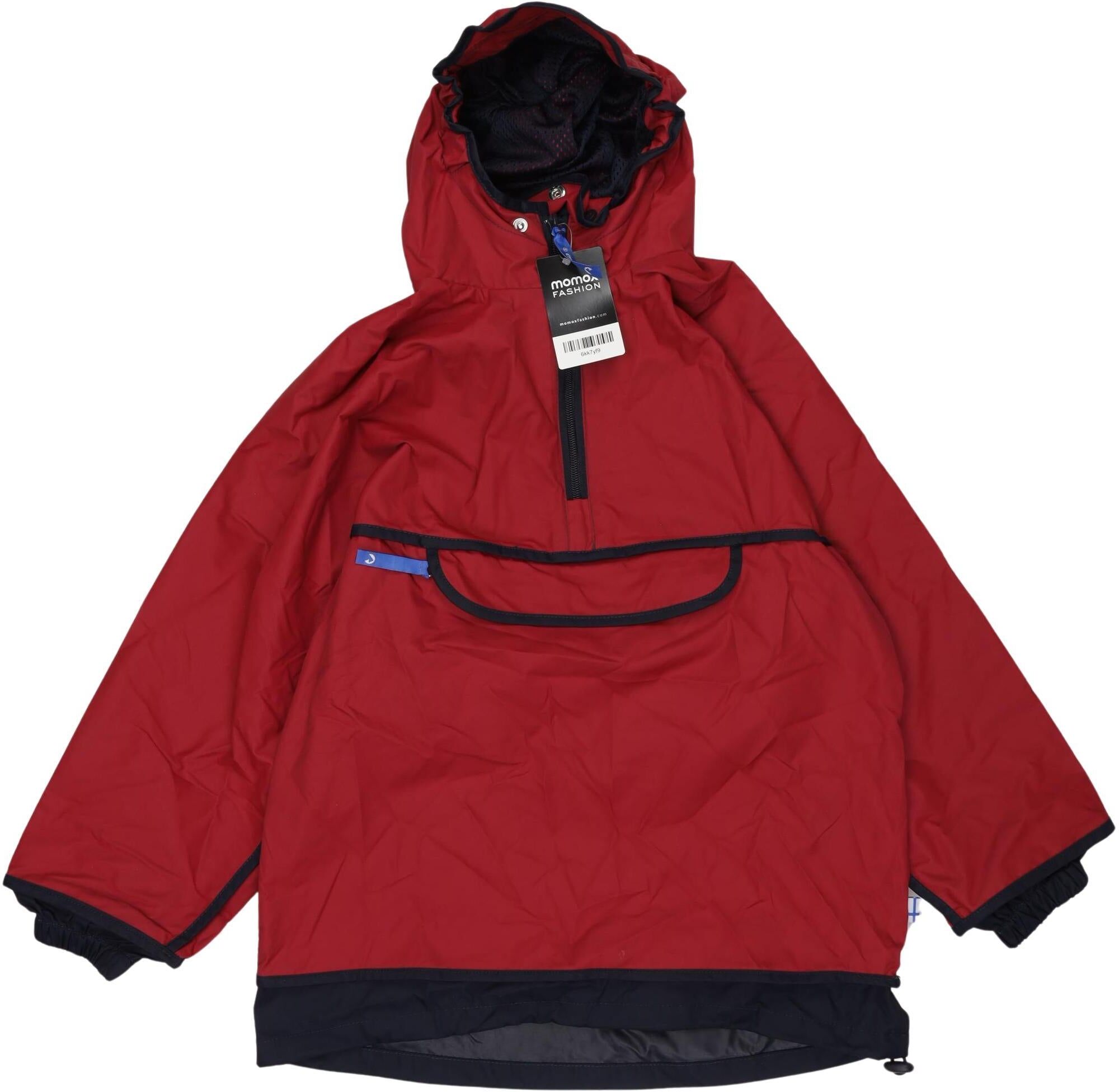 Finkid Jungen Jacke oder Mantel, Rot, Gr. EU 128, Synthetik - Second Hand