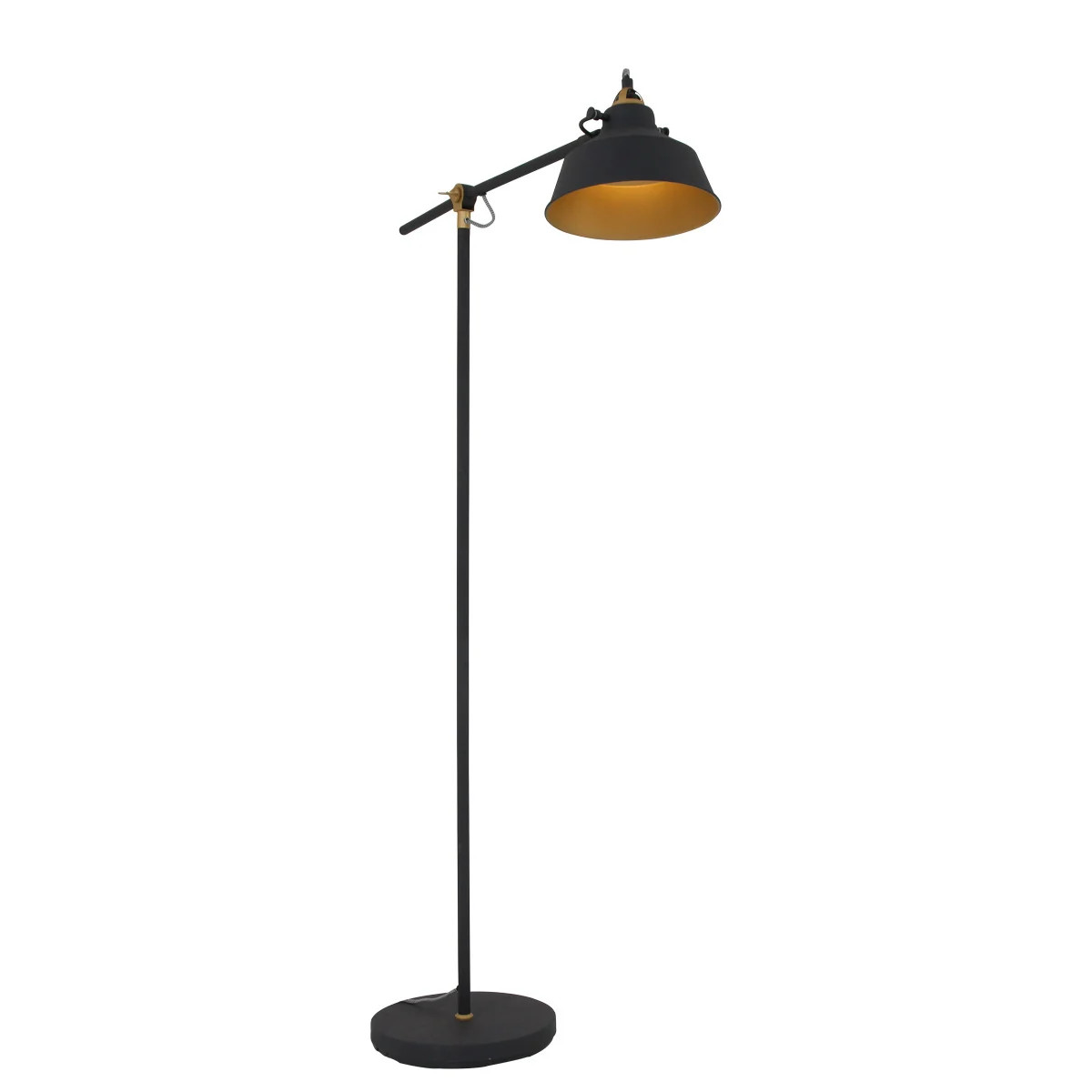 Steinhauer Mexlite Staande leeslamp zwart