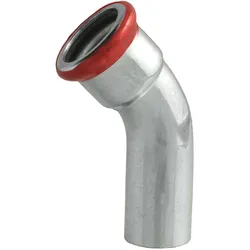 C-Stahl Pressfitting M Kontur - Bogen 45° - (ixa) (Ausführung: 15 mm)