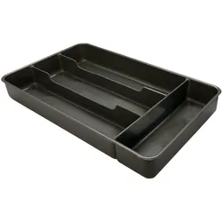 Denox - Besteckhalter 31x18,2x4,3 cm in der Farbe Anthrazit