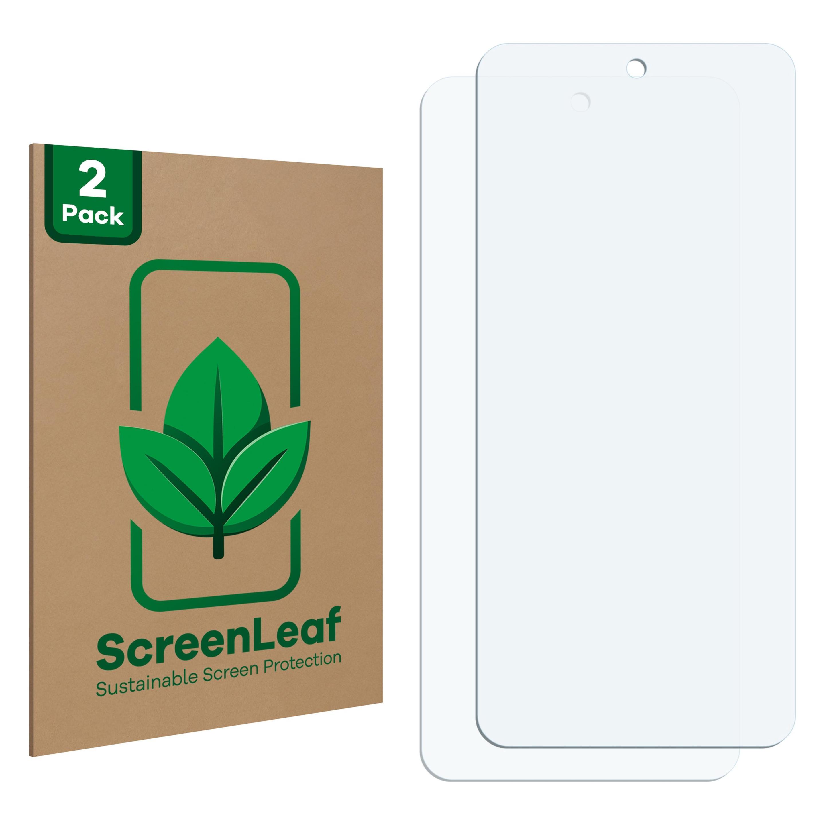 ScreenLeaf Schutzfolie für Infinix Smart 9 HD Displayschutz Display Schutz Folie Klar Transparent (Infinix Hot 9) (6157735)