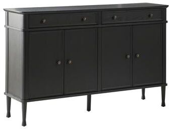 HULALA HOME Savenna Transitional 4-Door Sideboard with Drawer