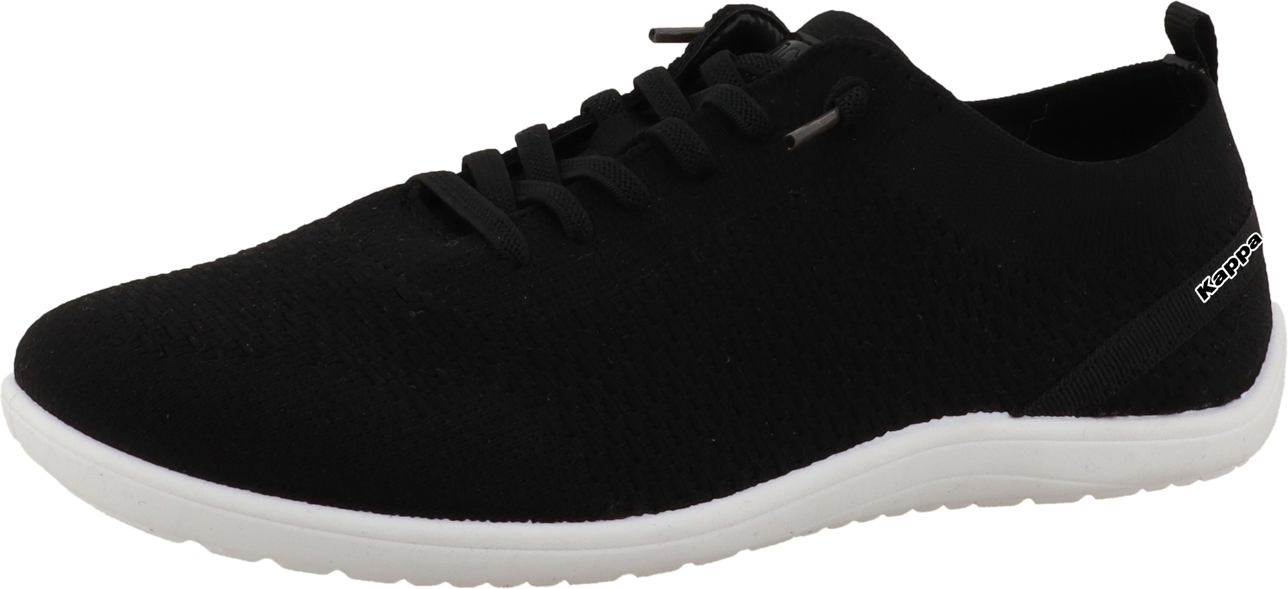 Barfußschuh KAPPA "Linn", Damen, Gr. 37, Synthetik, schwarz, Schuhe Barfußschuh, Sommerschuh