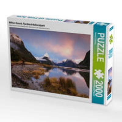 CALVENDO Puzzle Milford Sound, Fjordland-Nationalpark | 2000 Teile Lege-Größe 90x67cm Foto-Puzzle für glückliche Stunden