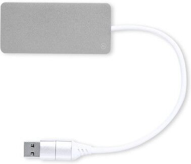 Accessoire High-Tech Personnalisé Port USB Kalat pas cher aluminium recyclé  argenté