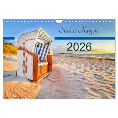 Südost Rügen 2026 (Wandkalender 2026 DIN A4 quer), CALVENDO Monatskalender
