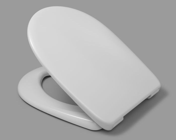 Haro WC-Sitz Delphi 520783 weiss, Edelstahl Scharniere, Softclose