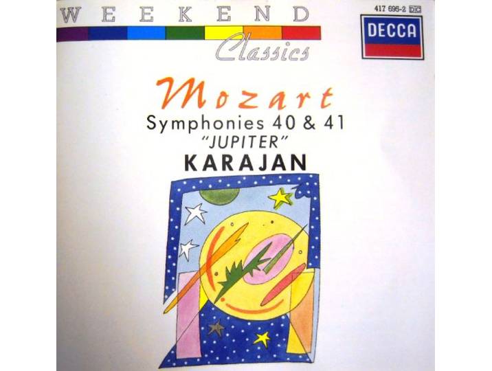 Mozart: Symphonies Nos. 40, & 41 - Jupiter Karajan