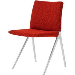 &Tradition Kape IF7 Stuhl, polished aluminium / sisu 0655