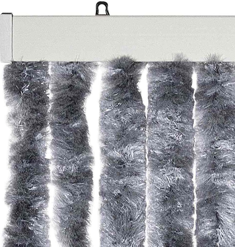 vidaXL Moustiquaire Argenté 90x200 cm Chenille