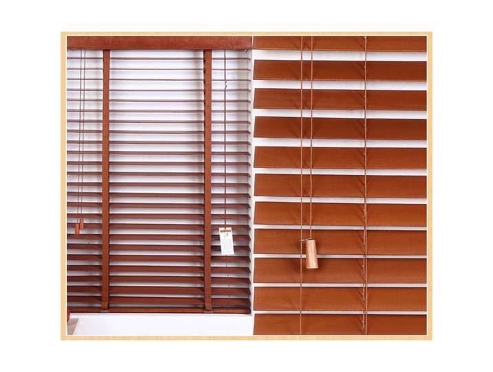 Stores véniKhen tilleul pour la décoration intérieure, lamelles en bois, 100%, 50mm