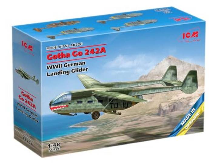 ICM 48226 - 1:48 Gotha Go 242A, WWII German Landing Glider - Nieuw