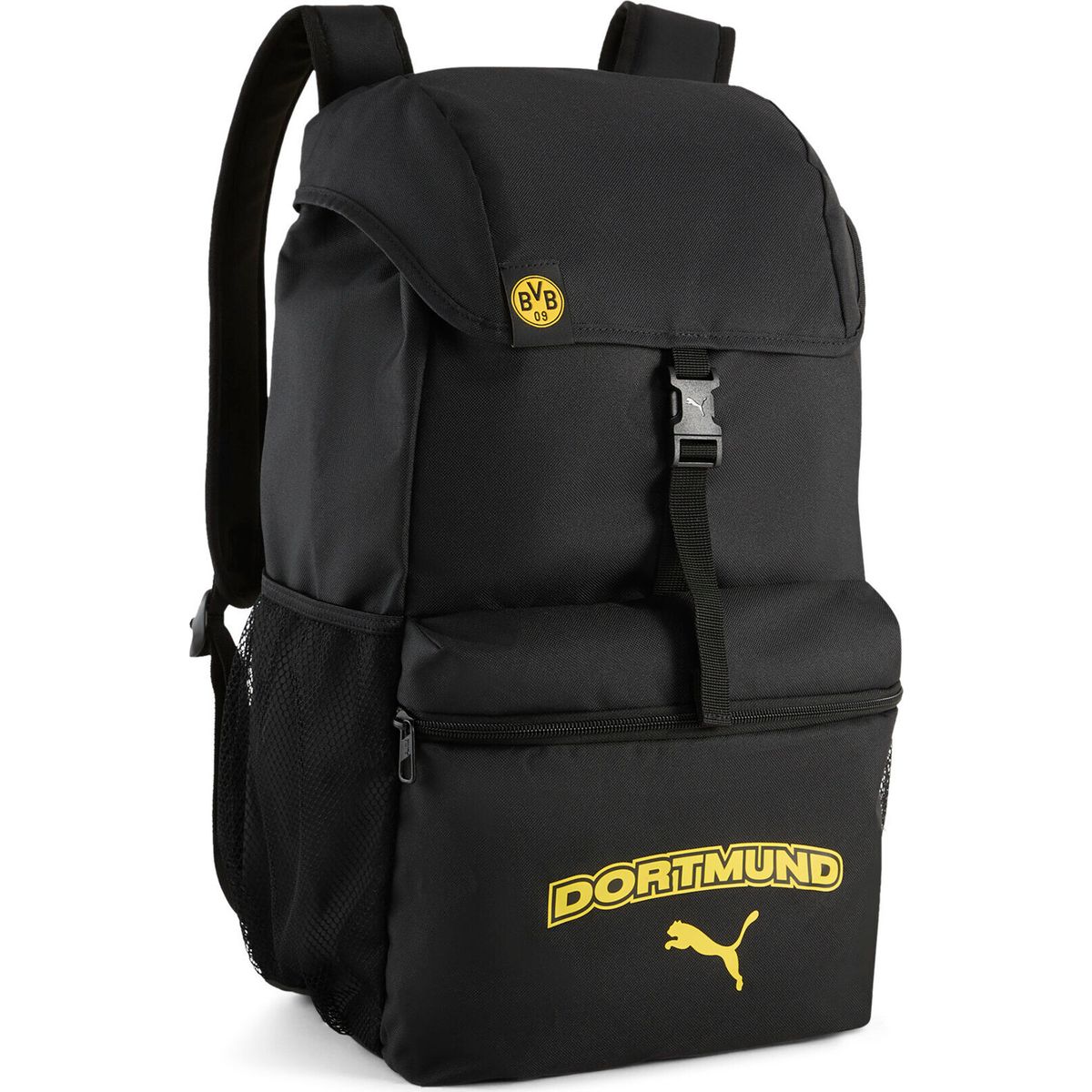 Puma BVB Culture Backpack puma black-faster yellow (01) OSFA 092449-01-OSFA