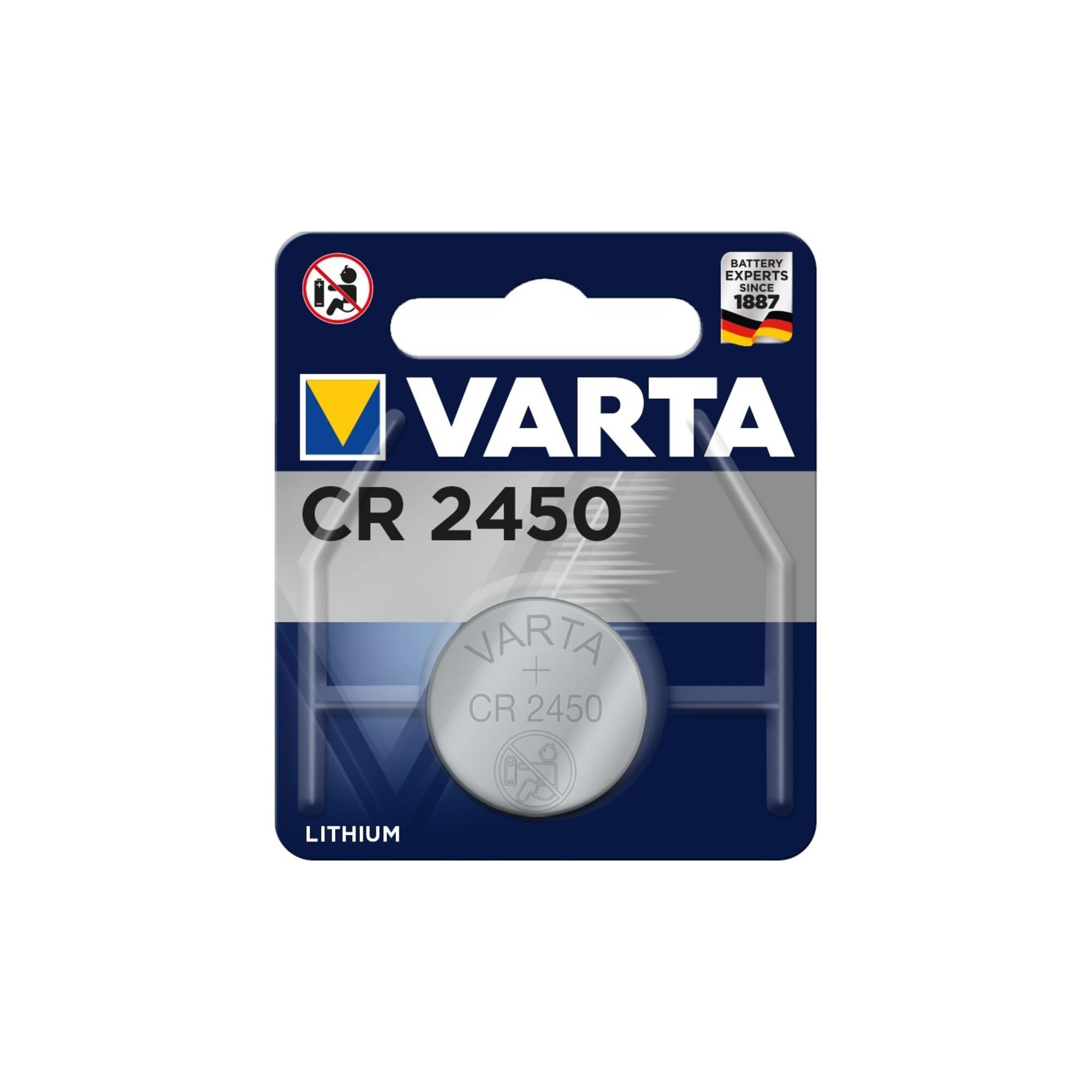 Varta Knopfzelle Professional Electronics 3 V 560 mAh CR2450 24,5x5,0mm (06450 101 401)