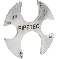 PIPETEC Prüflehre für Pressfittings, TH Profil