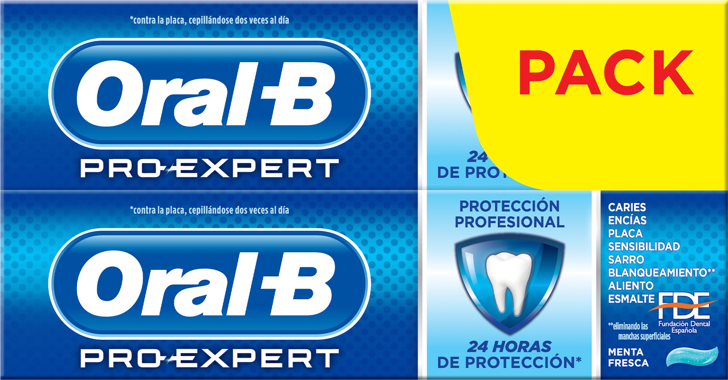 Oral-B Pack 2 Toothpastes Pro-Expert professional protection 75 ml
