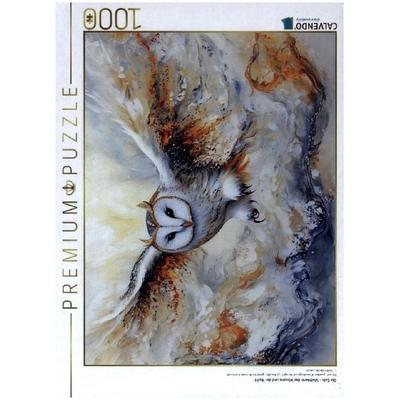 CALVENDO Puzzle Die Eule - Wächterin des Wissens und der Nacht | 1000 Teile Lege-Größe 64x48cm Foto-Puzzle für glückliche Stunden, Sonstige von ,