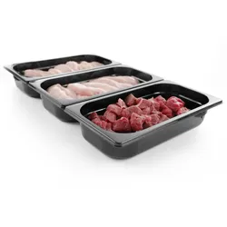 Hendi Gastronorm-Deckel, 265x162 mm, schwarz