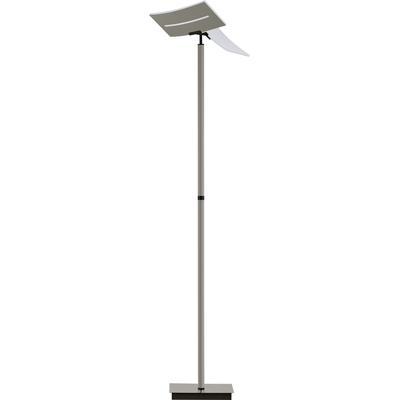 LED Stehlampe "EVOLO", grau (taupe), 2, H: 185cm, 1 Stk., HELL HÖLLISCH GUTES LICHT, Leuchten, Tastdimmer, CCT, LED Stehlampe