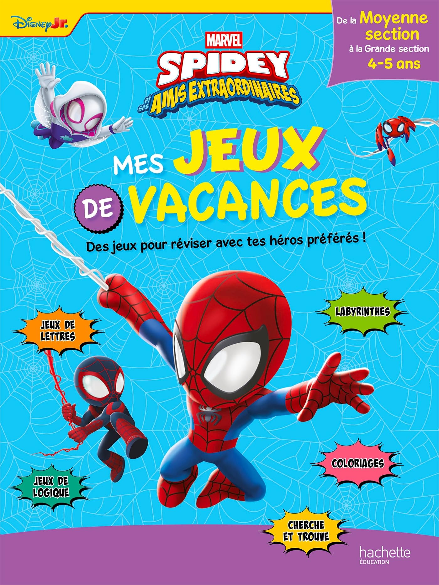 Spidey et ses amis extraordinaires : mes jeux de vacances : de la moyenne section à la grande section, 4-5 ans - Preis vom 09.10.2026 07:28:09 h
