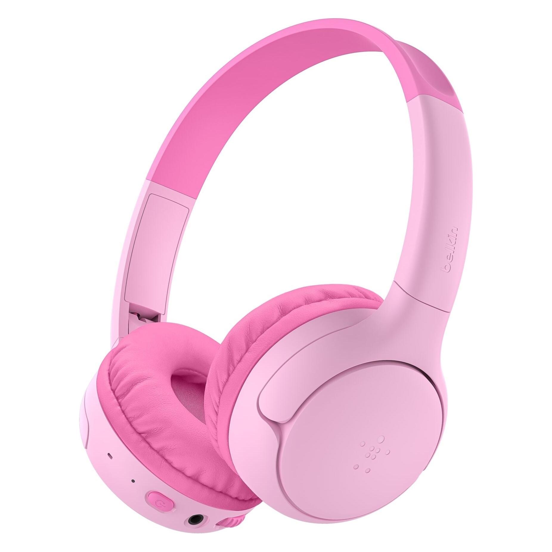 Belkin AUD012hqPK, Verkabelt & Kabellos, Musik, Kopfhörer, Pink (AUD012HQPK)