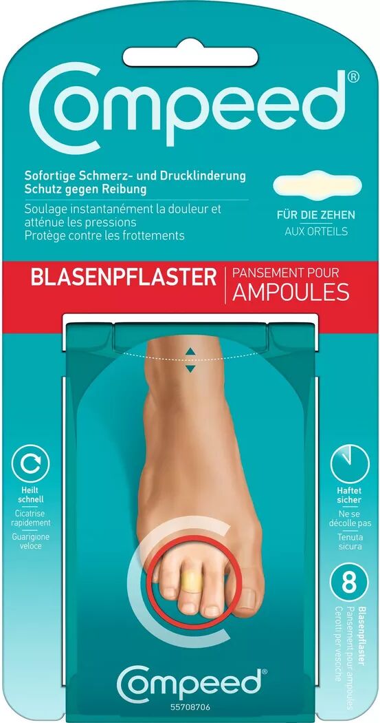 Compeed - Blasen Auf Zehen, 8 Stück