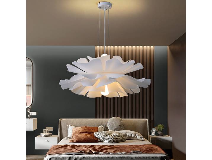 Lustre créatif multicouche en acrylique en forme de fleur, suspension LED moderne décorative pour salle à manger, chambre à coucher, centre de table intérieur