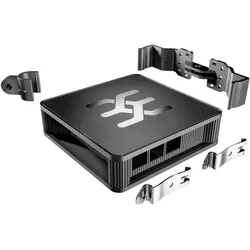 Weidmüller UH20-RPI-4-BASE SBC-Gehäuse Passend für (Entwicklungskits): Raspberry Pi Schwarz, Entwicklungsboard Zubehör, Schwarz