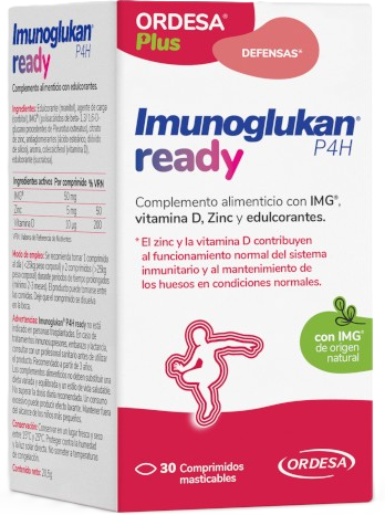 Ordesa Imunoglukan P4H Ready 30 Tablets