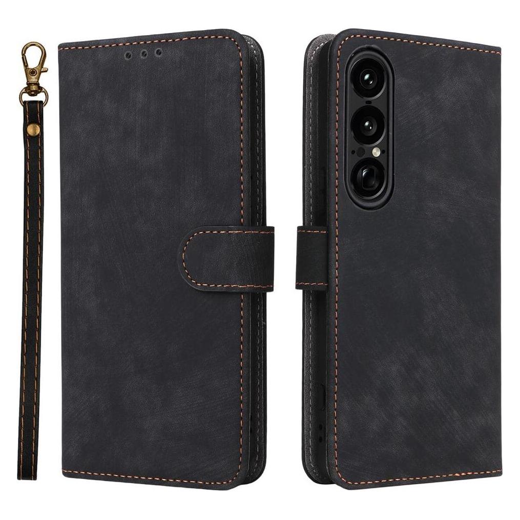 Cover-Discount Sony Xperia 1 VII - Ledertasche mit RFID Blocker (Sony Xperia 1 VII) (58804376)