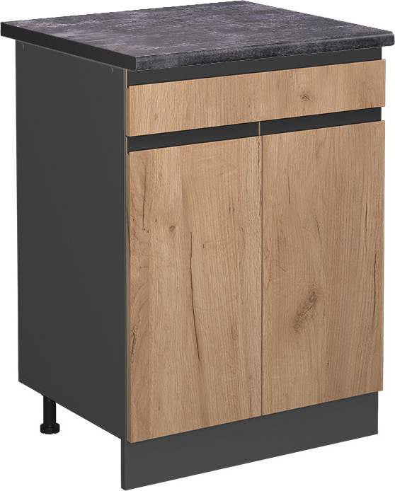 Vicco R-Line Keukenonderkast J-Shape Antraciet Model 46274