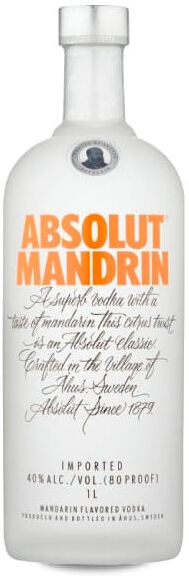 The Absolut Company Absolut Mandrin Vodka 1 Liter - 1 Liter