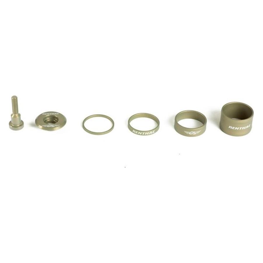 Renthal Vorbau Spacer und Top Cap, gold (65308079)