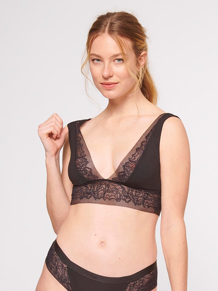 Sloggi Bustier in Schwarz - XS