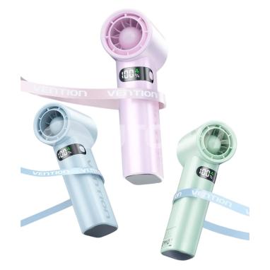Vention Kleiner akkubetriebener Handventilator (blau) (70669469)