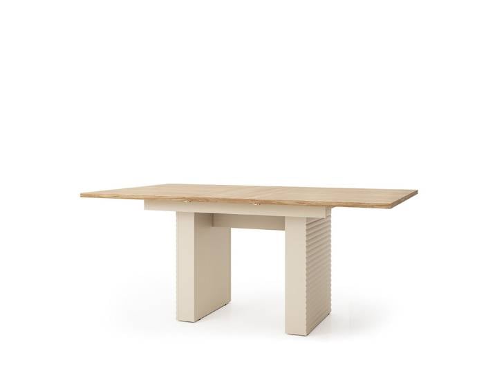 designimpex Esstisch Design Esstisch Tisch DTE-111 Eiche geölt - Cashmere ausziehbar