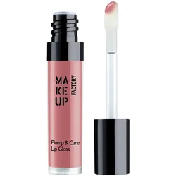 MAKE UP FACTORY Plump & Care Lip Gloss - rosa